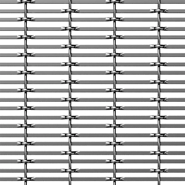 Interiørklædt metalnet